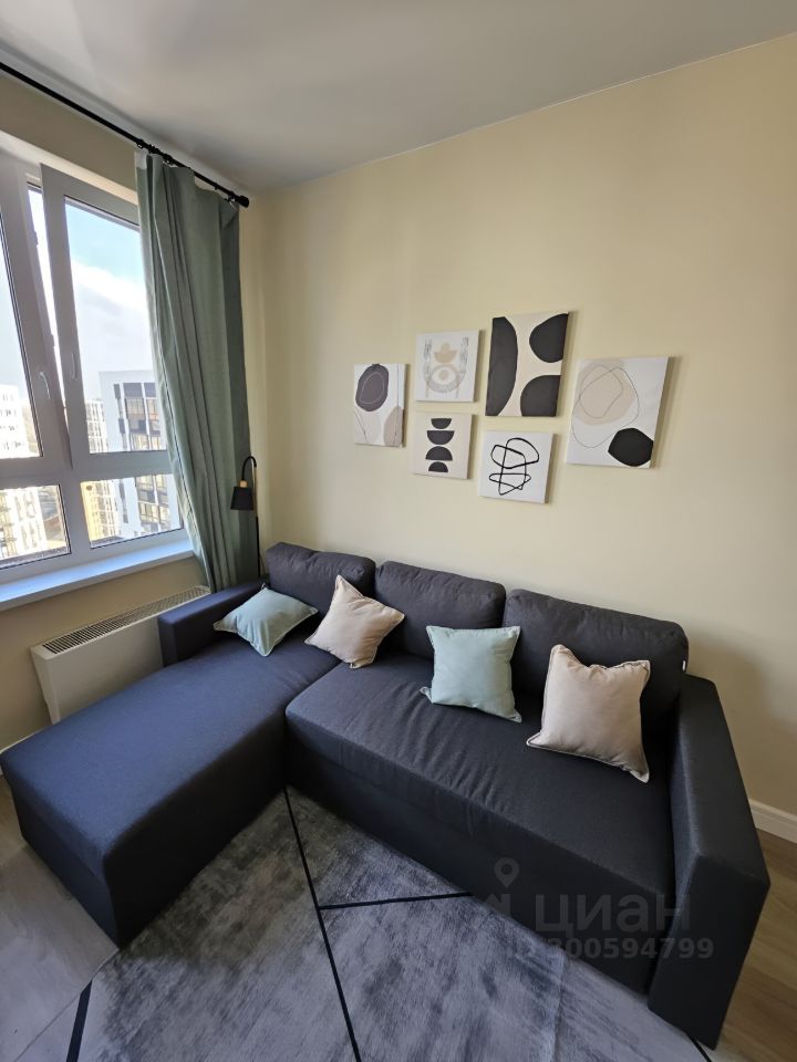 1-комнатная квартира, 37 м² — фото 7