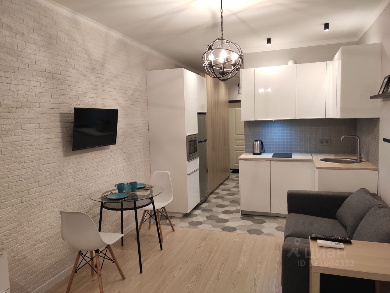 1-комнатная квартира, 26 м² — фото 2