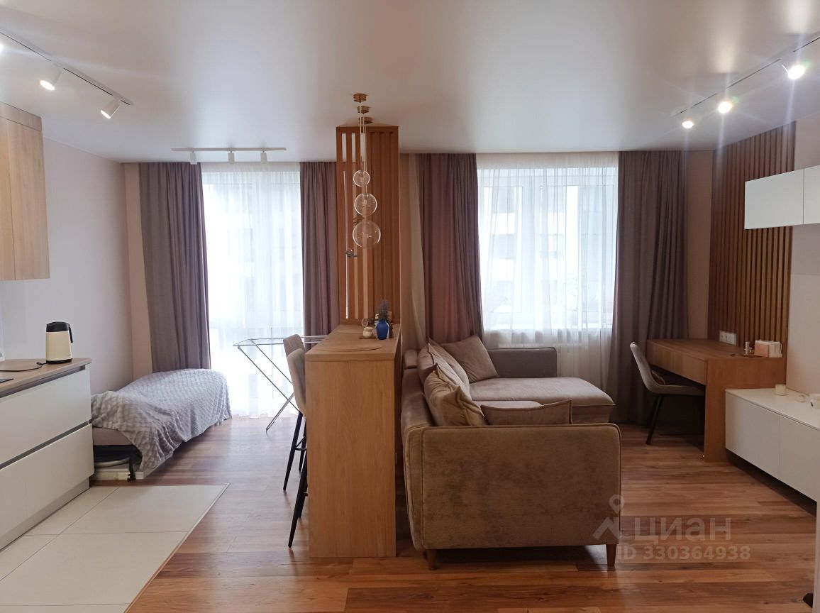 1-комнатная квартира, 45 м² — фото 1