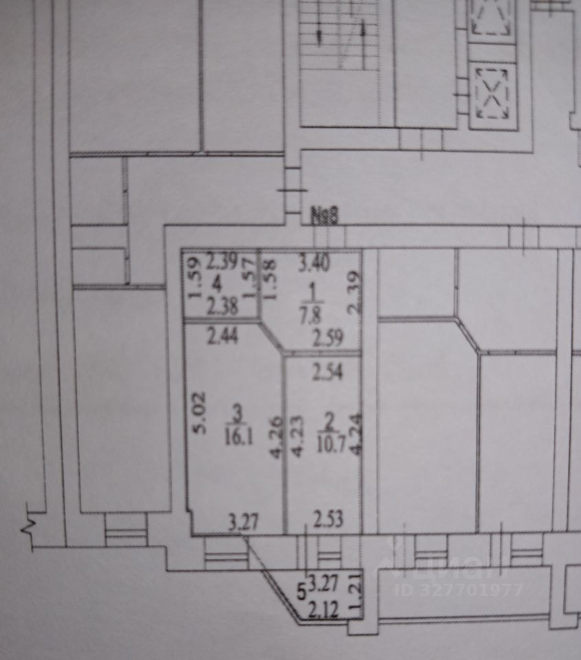 1-к кв. Тамбовская область, Тамбов Магистральная ул., 41к4 (38.4 м²)