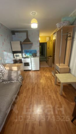 студия, 18 м², этаж 1