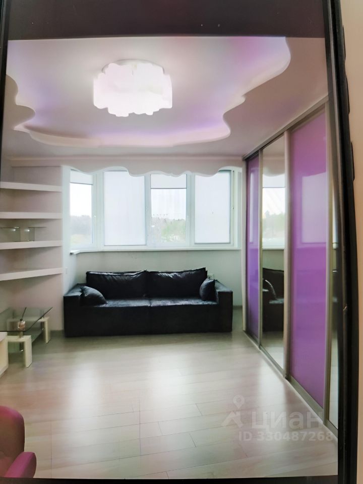 1-комнатная квартира, 40,7 м² — фото 2