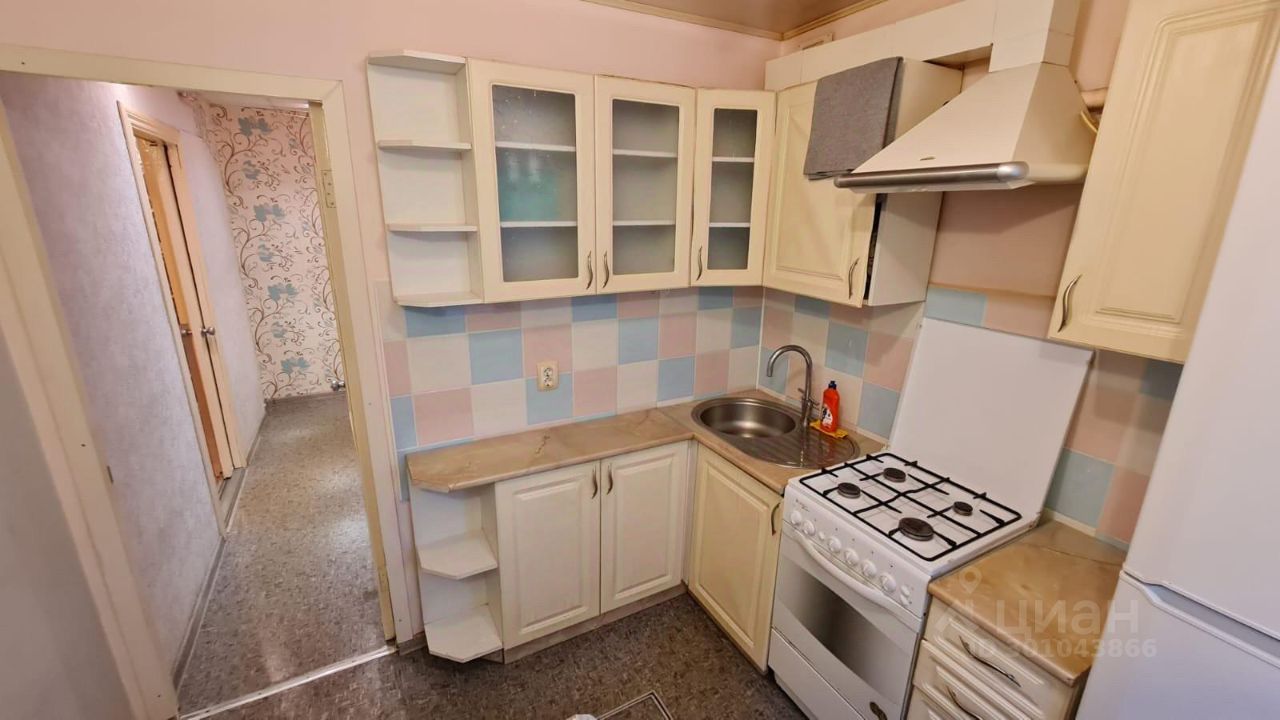 Продажа двухкомнатной квартиры 44м² ул. Александра Попова, 5, Тверь,  Тверская область - база ЦИАН, объявление 301043866