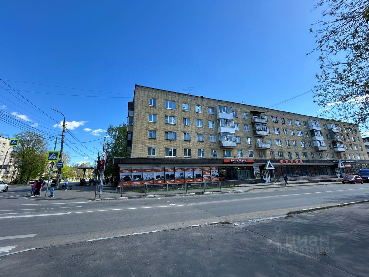 Купить двухкомнатную квартиру 43,5м² ул. Горького, 93/4, Тверь, Тверская  область - база ЦИАН, объявление 269304984