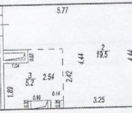 студия, 32 м², этаж 10