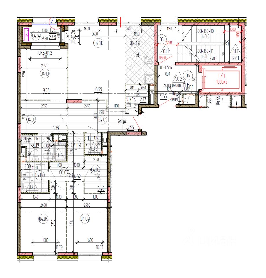 Продаю трехкомнатную квартиру 89,3м² ул. Энтузиастов, 7, Уфа, Башкортостан  респ. - база ЦИАН, объявление 302980139