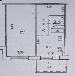 1-комн.кв., 33 м², этаж 7