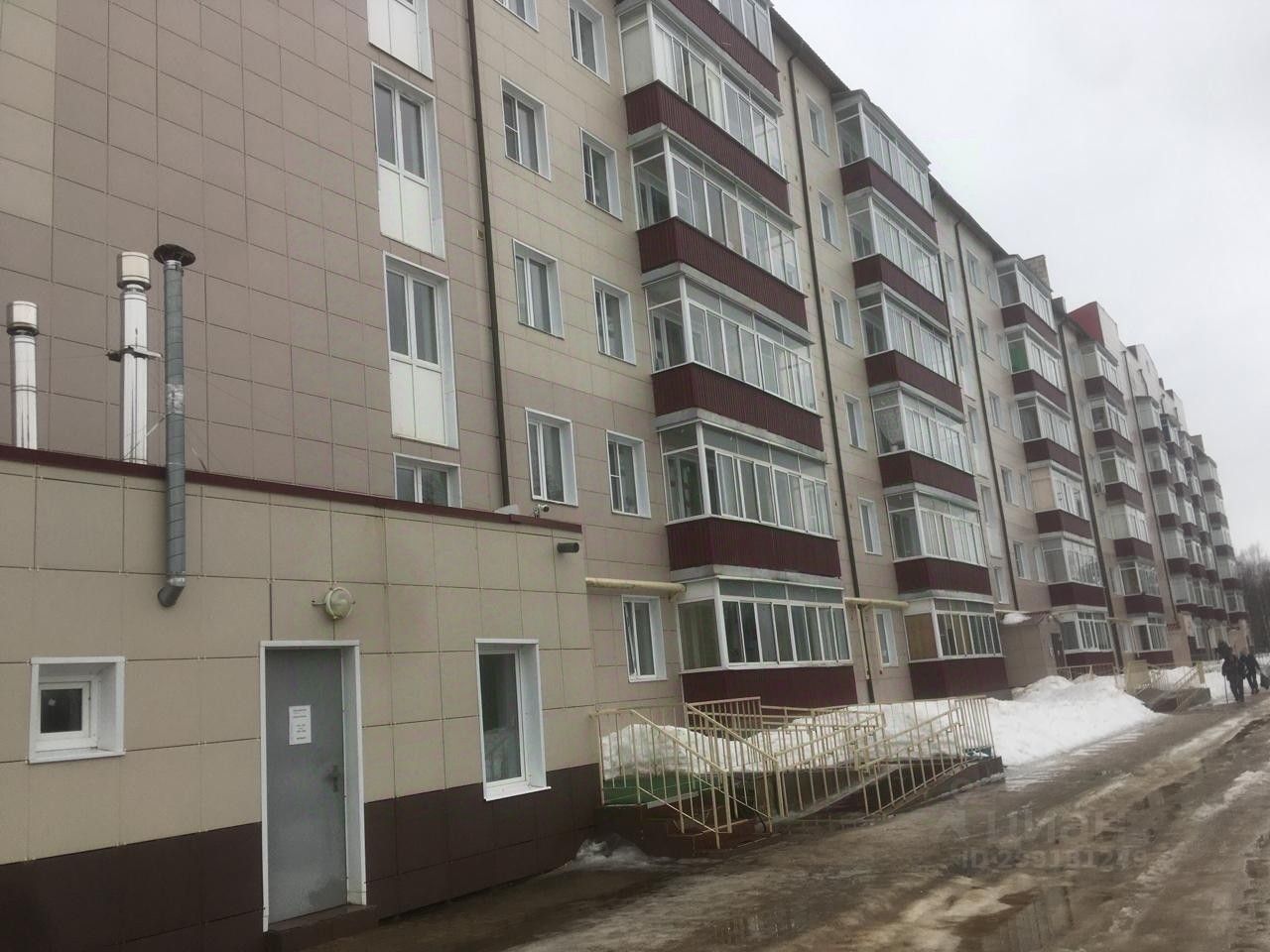 Снять квартиру-студию 28м² Песчаная ул., 26, Валдай, Новгородская ...