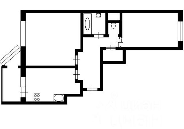 2-комн., 56 м², 17/17 этаж