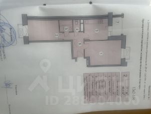 2-комн.кв., 47 м², этаж 2