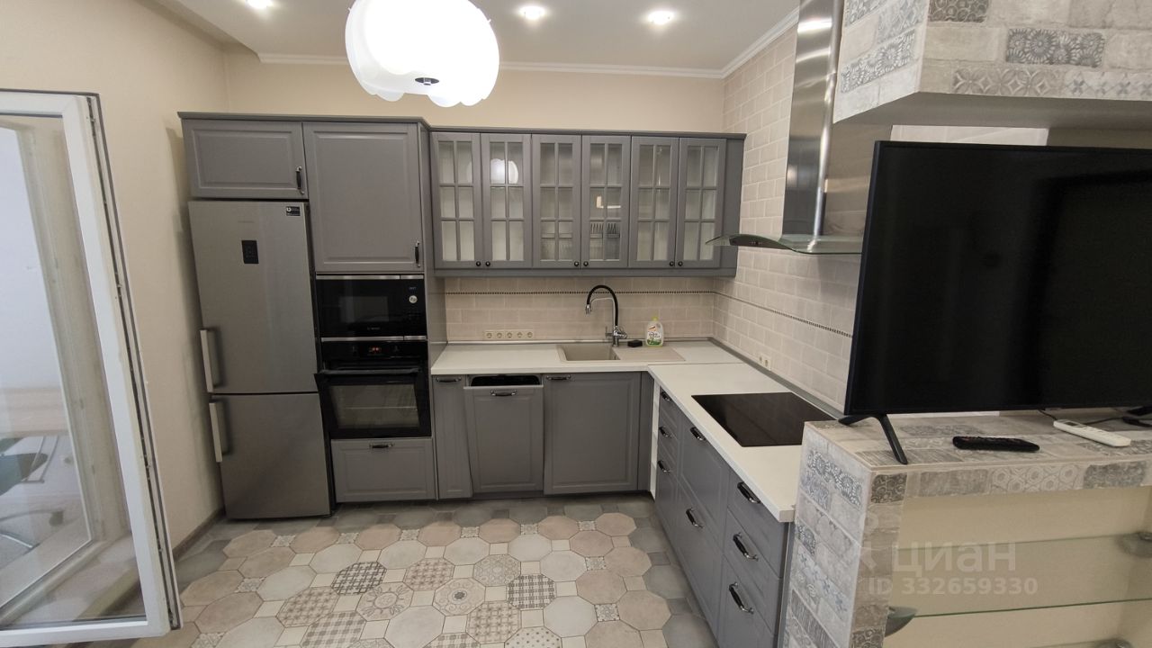Евро2-комнатная квартира, 43 м² — фото 1