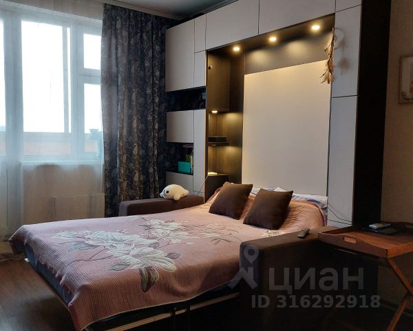 1-комн., 38,7 м², 16/17 этаж