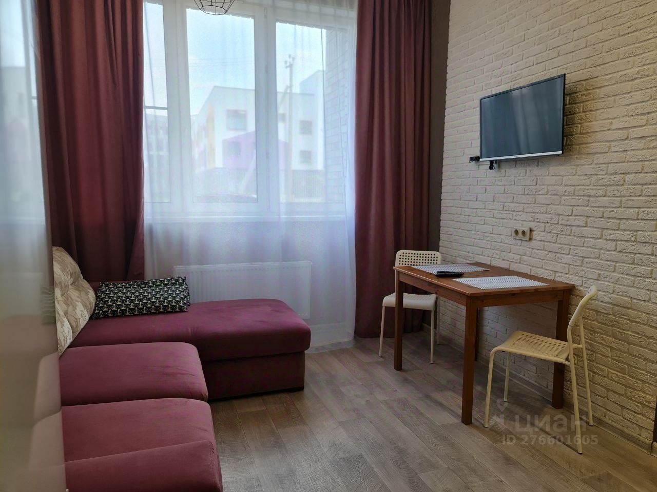 Евро2-комнатная квартира, 41 м² — фото 1