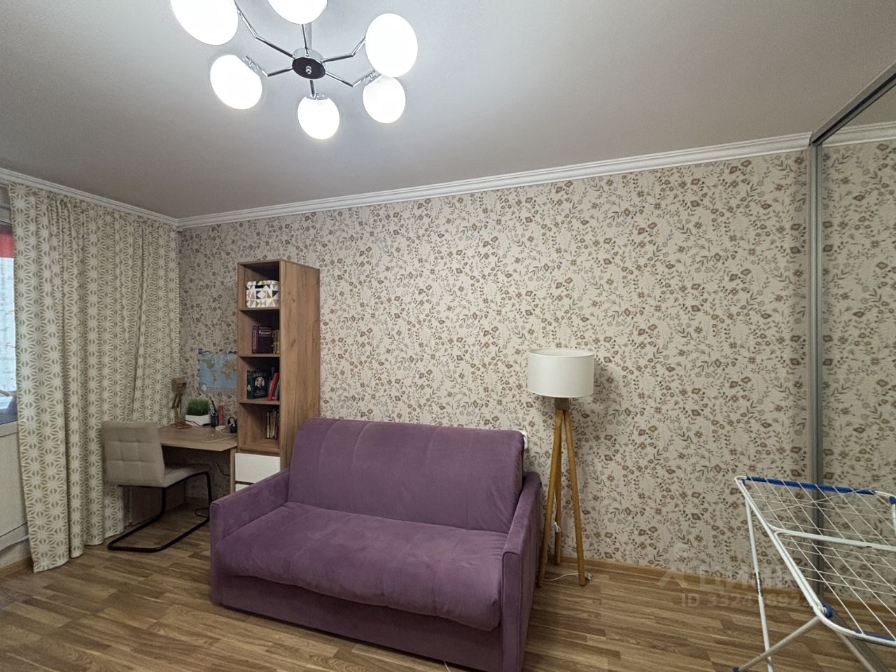 1-комнатная квартира, 40 м² — фото 5