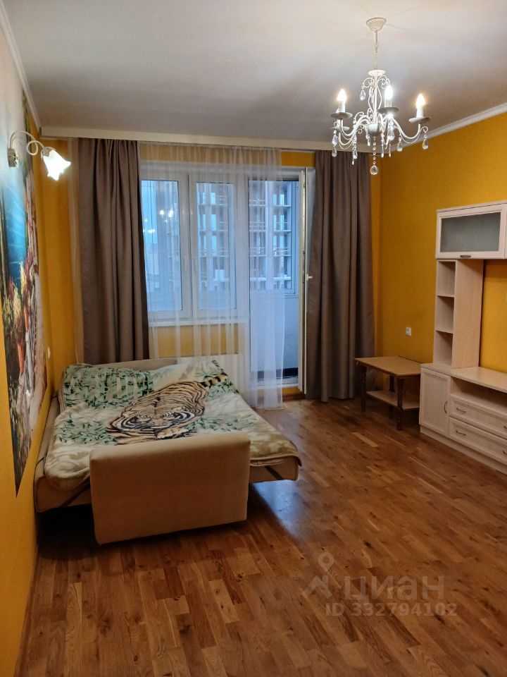 1-комнатная квартира, 37,8 м² — фото 1