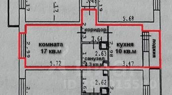 1-комн.кв., 36 м², этаж 5