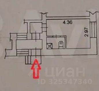 Квартира 16.3 м² в Вологда — фото 4