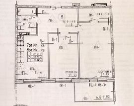 2-комн.кв., 55 м², этаж 5