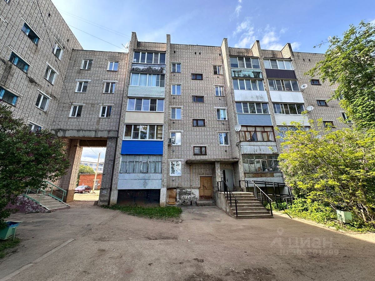 Купить двухкомнатную квартиру 50,8м² Юбилейная ул., 21, Вязьма, Смоленская  область, Вяземский район - база ЦИАН, объявление 303301299