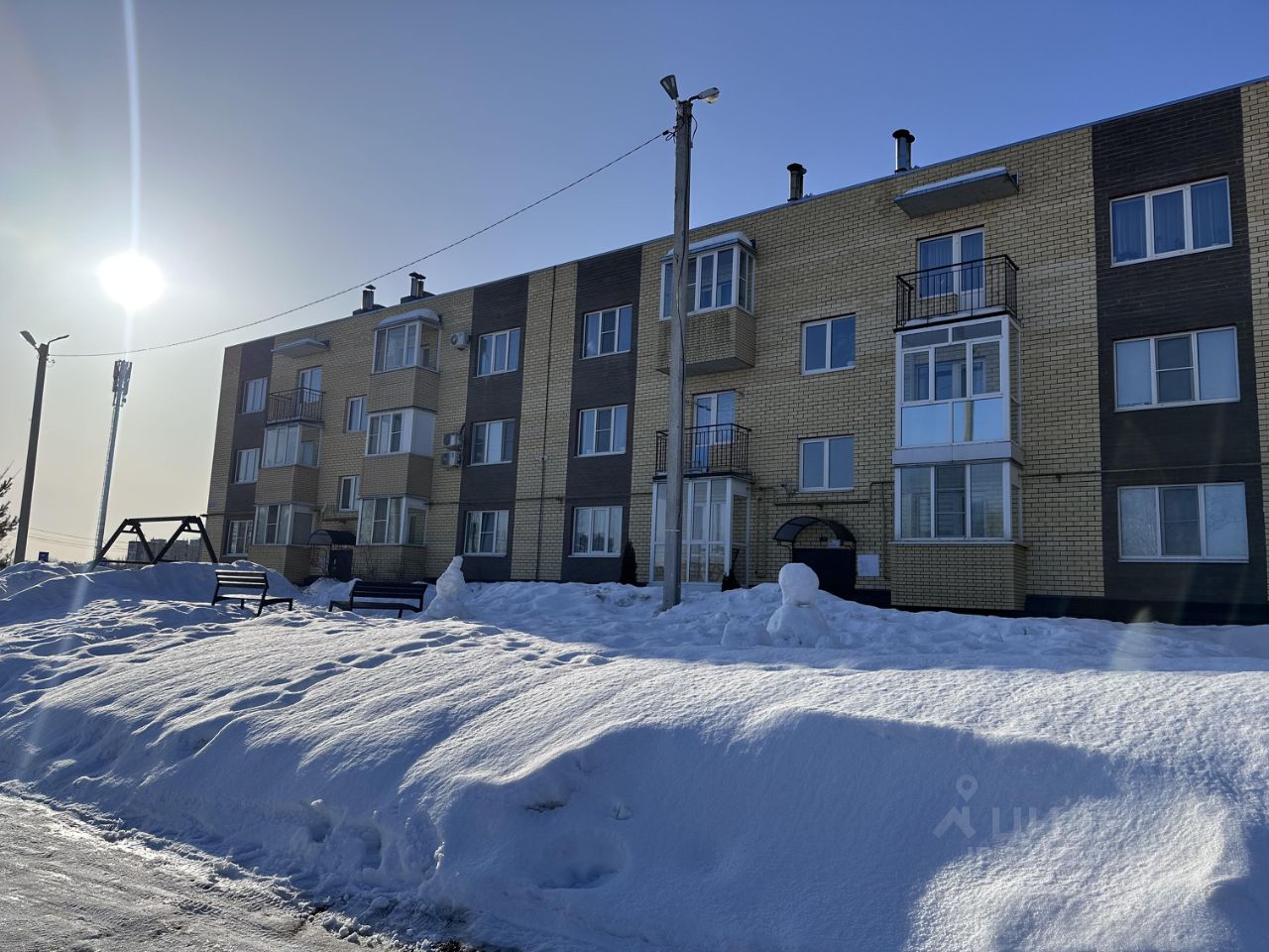 1-к кв. Ярославская область, Ярославль Красноборская ул., 48 (39.7 м²)