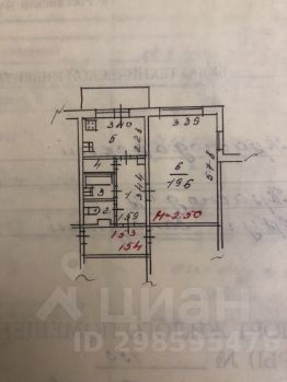 1-комн.кв., 38 м², этаж 10