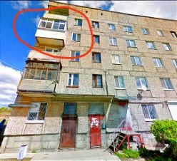 3-комн.кв., 58 м², этаж 4