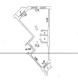 1-комн.кв., 78 м², этаж 12