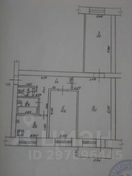 3-комн.кв., 57 м², этаж 2