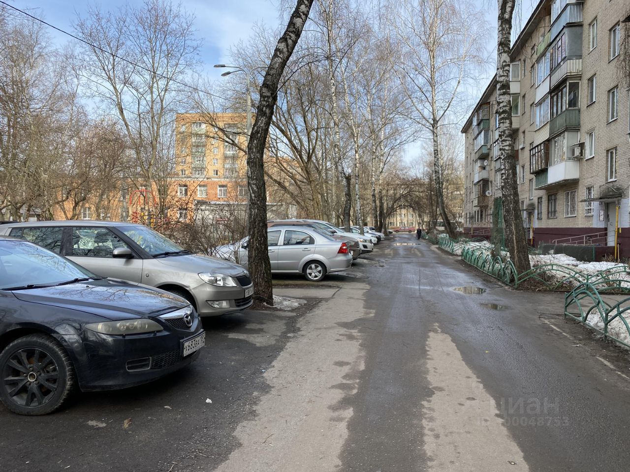 Купить трехкомнатную квартиру 59,4м² ул. Новая, 28, Балашиха, Московская  область, Балашихинский район, Балашиха городской округ, Железнодорожный  микрорайон, м. Железнодорожная - база ЦИАН, объявление 300048753