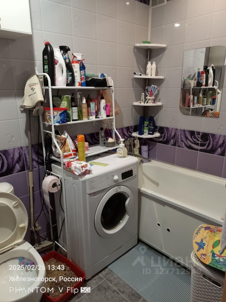 2-к кв. Курская область, Железногорск ул. Гагарина, 39 (45.0 м²)