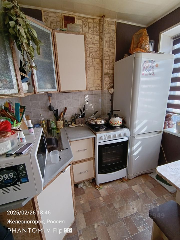 2-к кв. Курская область, Железногорск ул. Гагарина, 39 (45.0 м²)