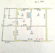 2-комн.кв., 37 м², этаж 1