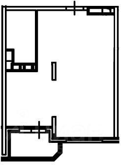 1-комн.кв., 45 м², этаж 10