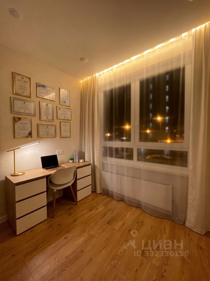 Евро3-комнатная квартира, 47 м² — фото 7