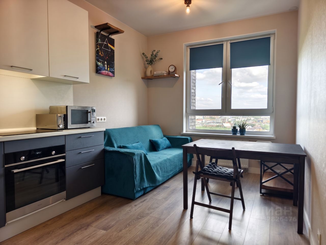 Евро2-комнатная квартира, 35,7 м² — фото 1