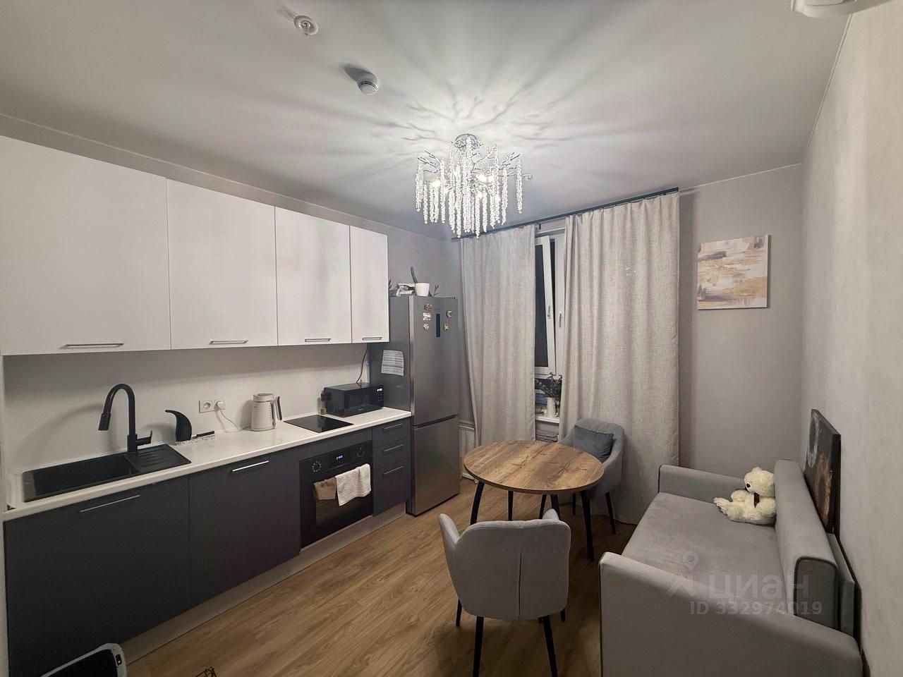Евро2-комнатная квартира, 38 м² — фото 2