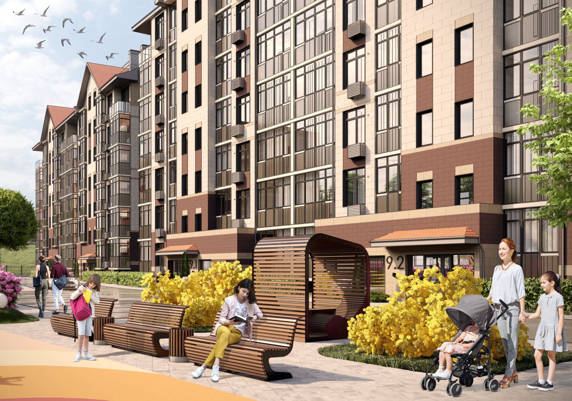 новостройки