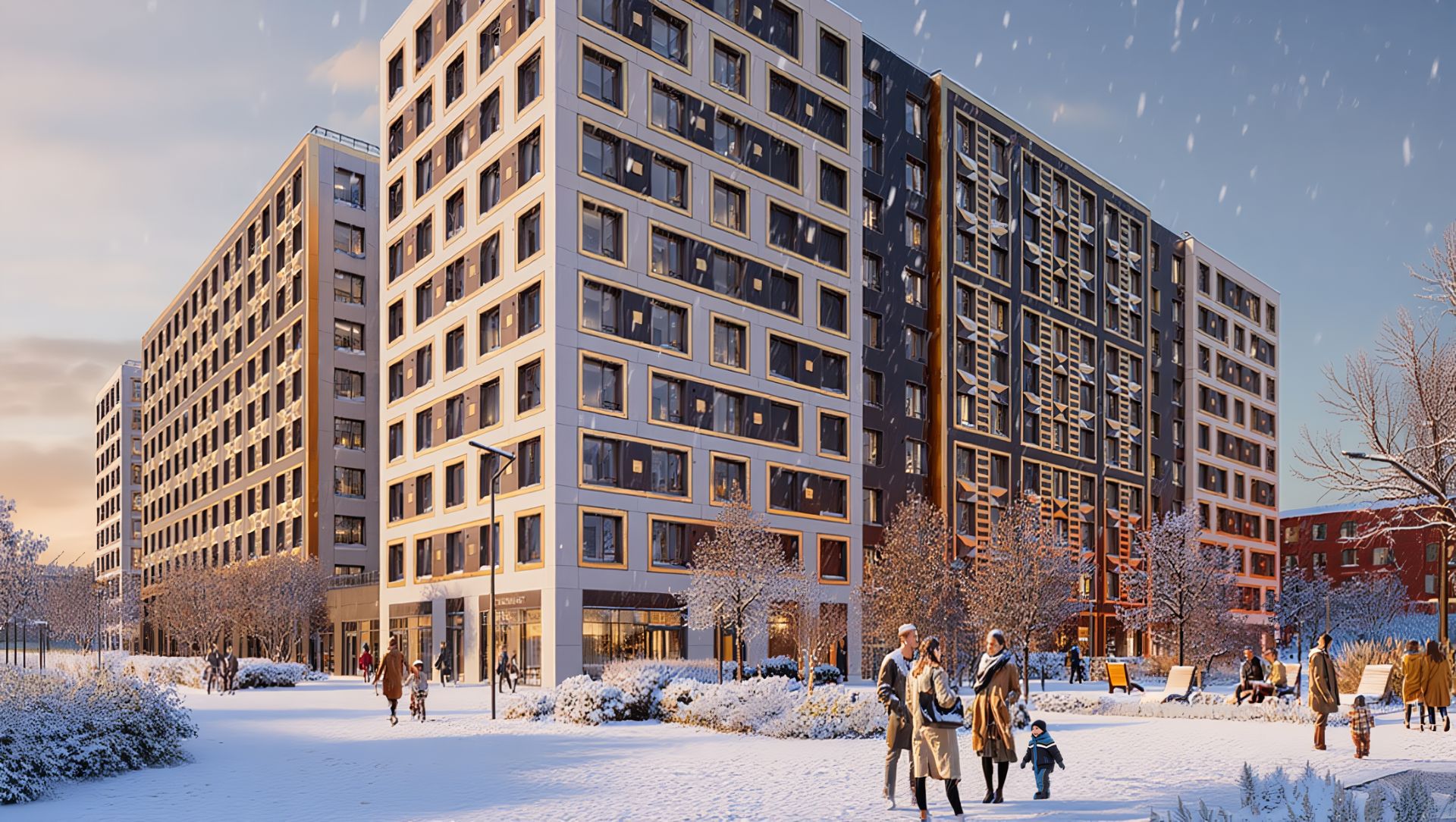 новостройки