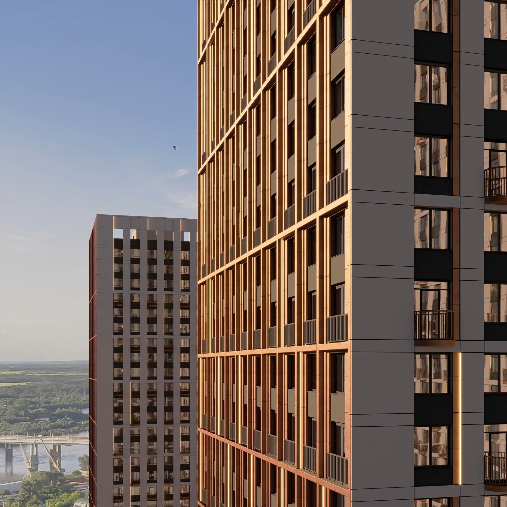 жилой комплекс Ленинские высотки