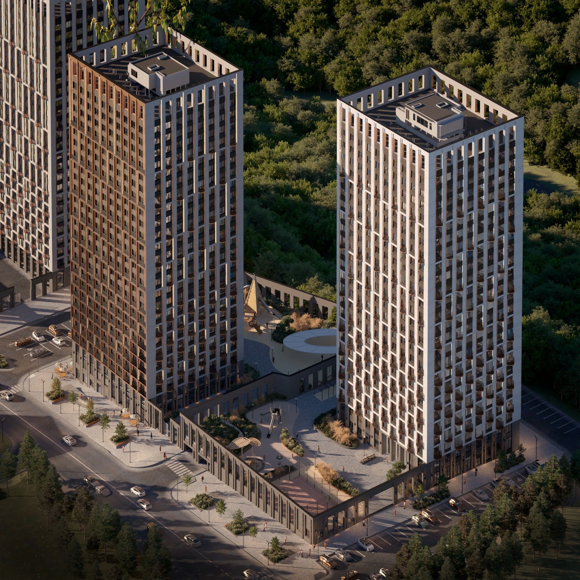 фото ЖК Ленинские высотки