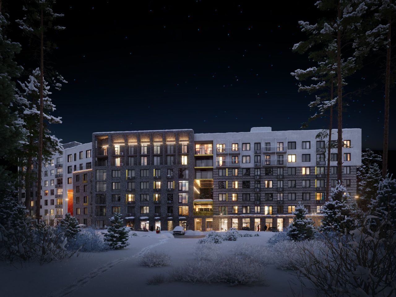 1-я Фотография ЖК «Лес»