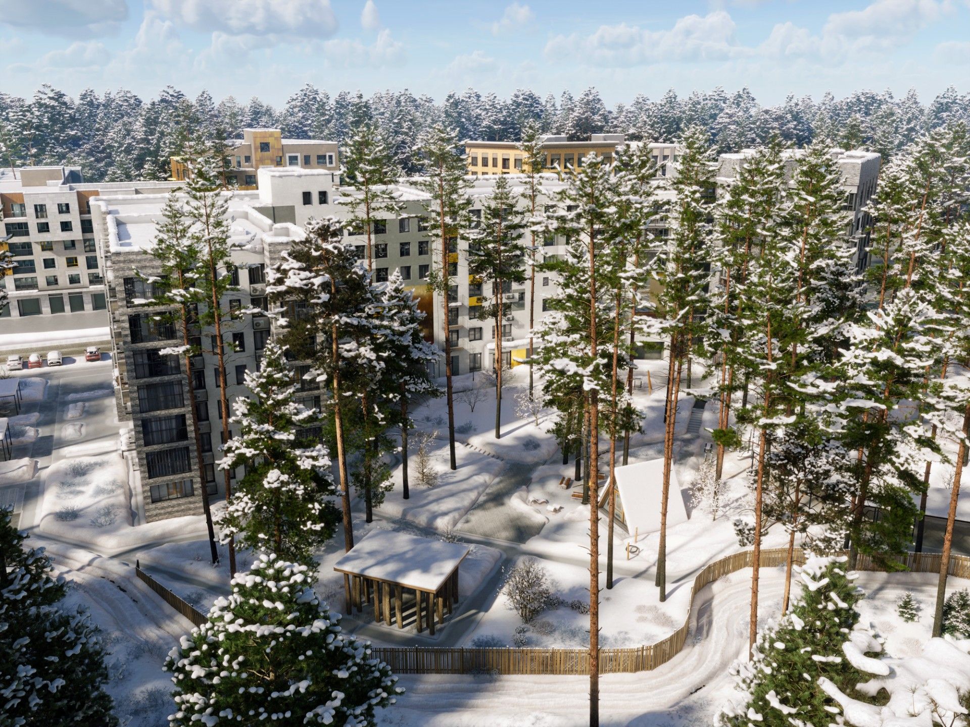 фото ЖК Лес