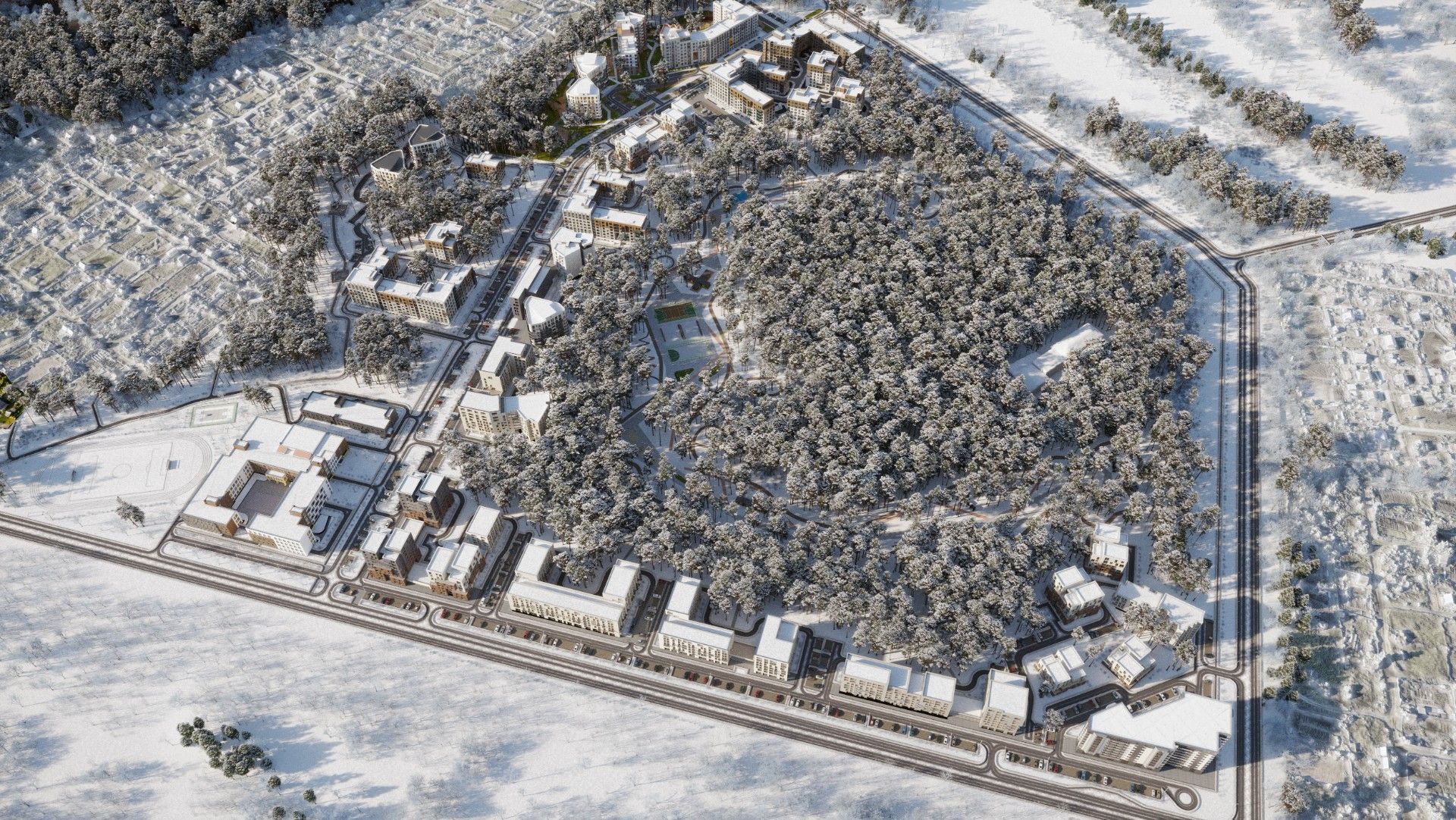 жилой комплекс Лес