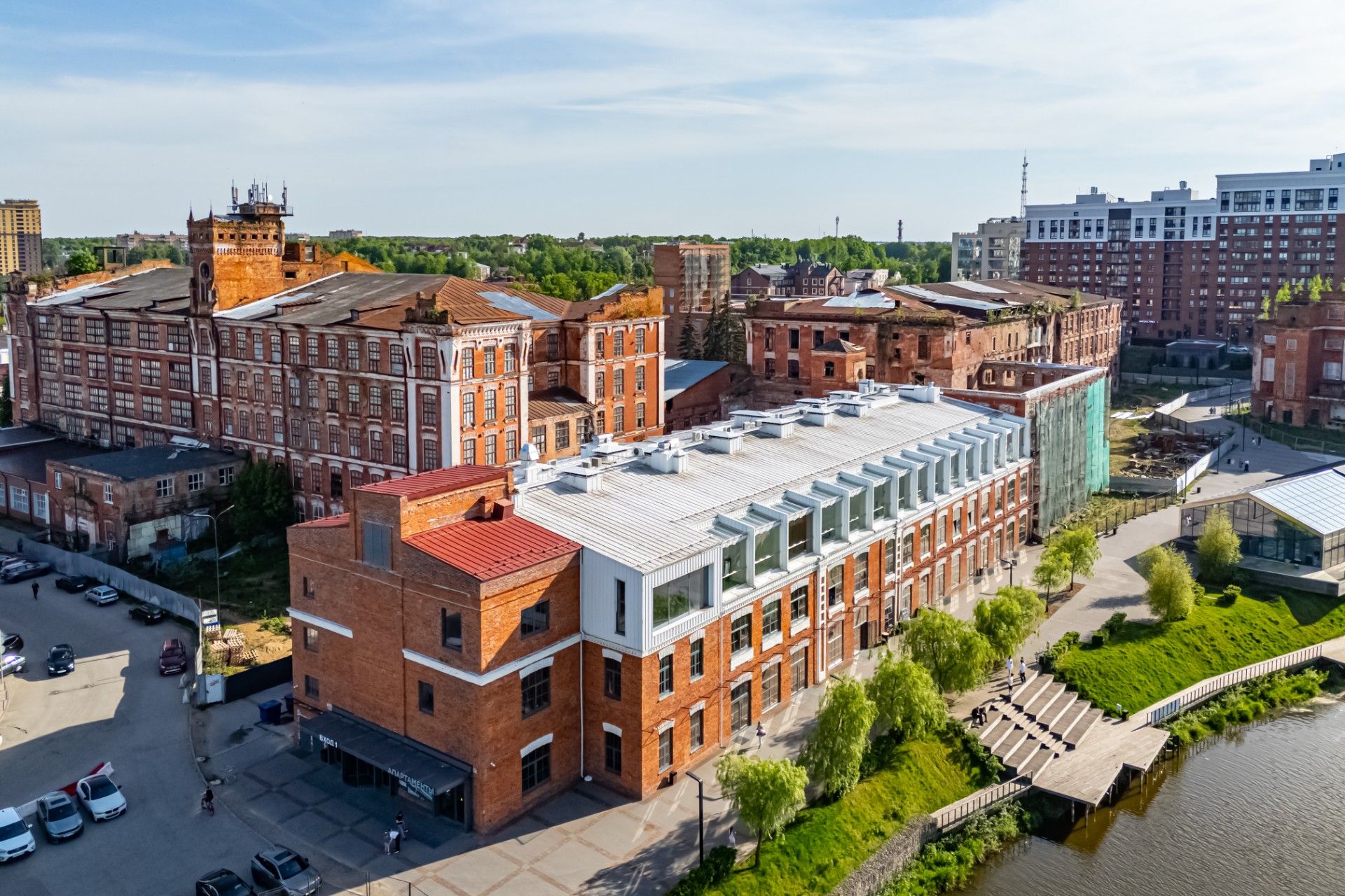 жилой комплекс Лофт квартал апартаментов Fabrik (Фабрик)