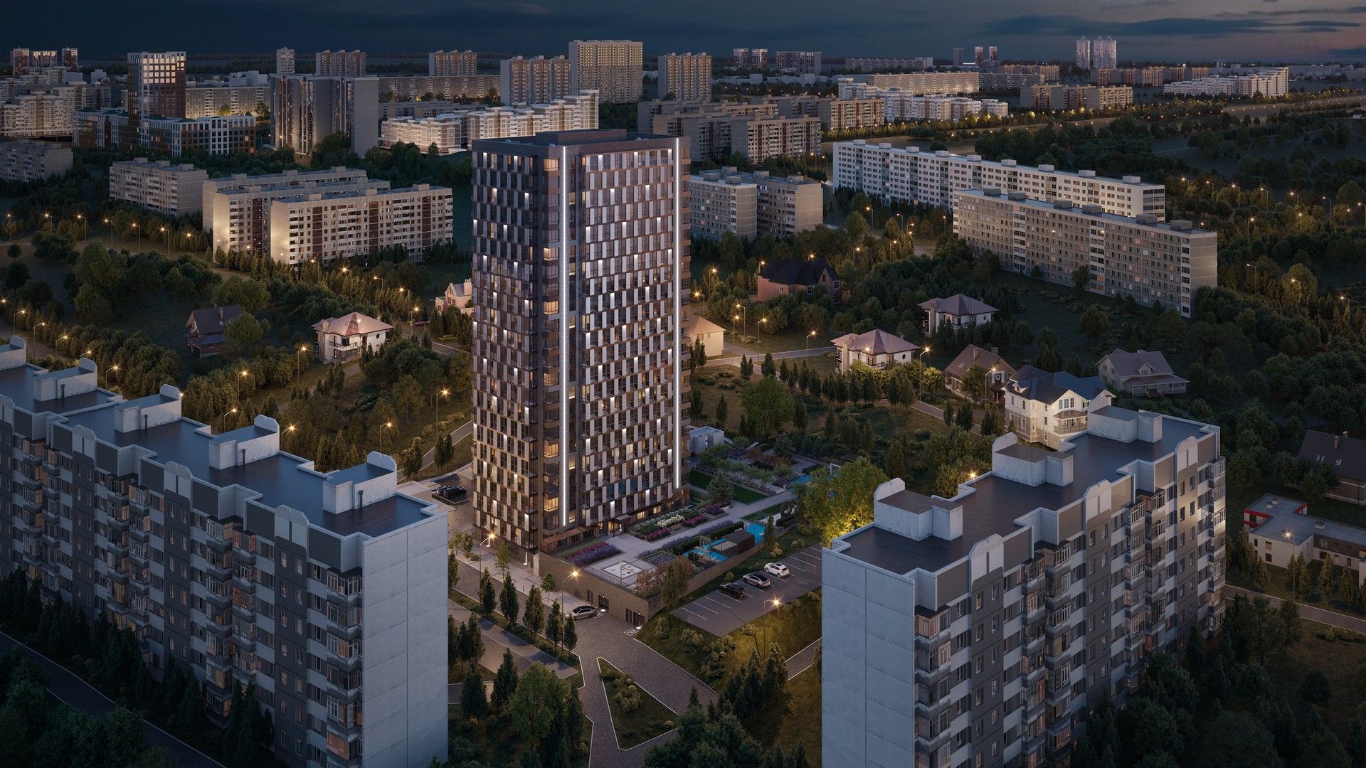 новостройки