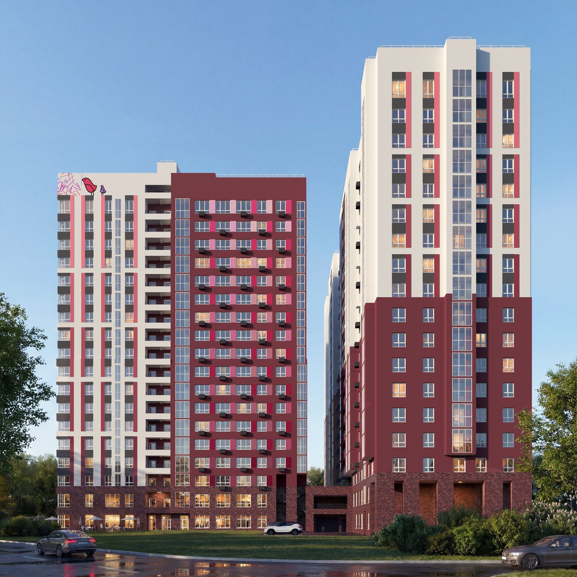 новостройки