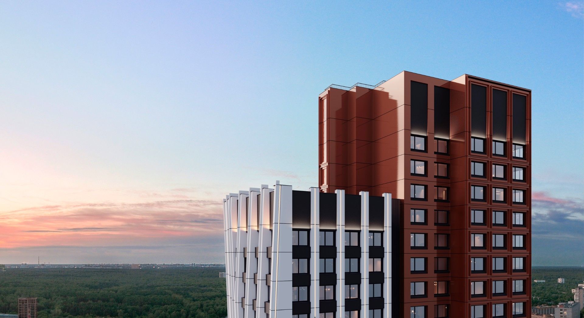 новостройки