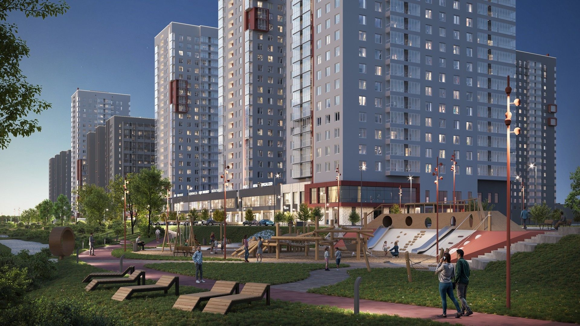 новостройки