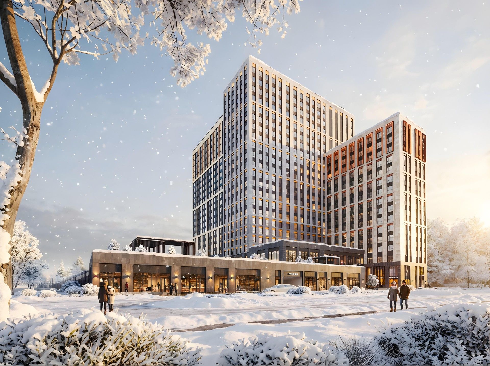 новостройки