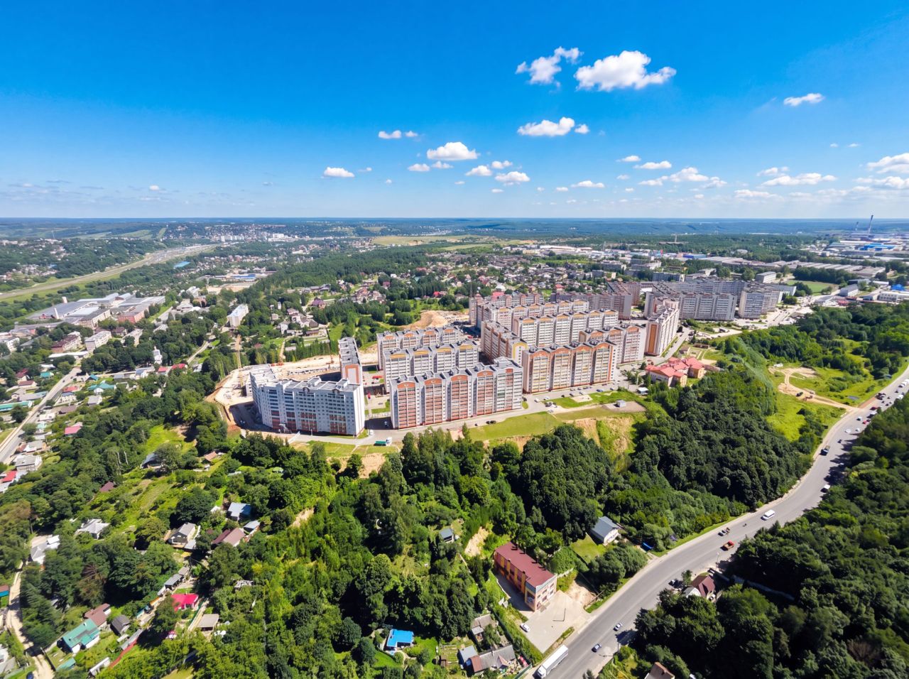новостройки